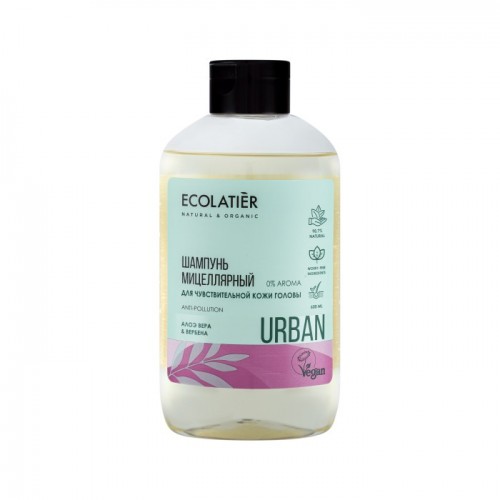 ECOLATIER Urban - Micelarni šampon za osetljivo teme ALOA VERA & VERBENA 600ml