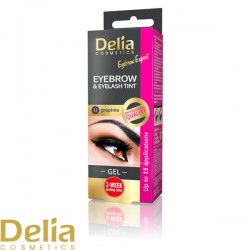 DELIA - Gel za bojenje obrva i trepavica, siva 1.1 15ml