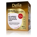 GOLD & COLLAGEN Koncentrovana krema sa koloidnim zlatom i kolagenom protiv bora 55+ za lifting lica 50ml