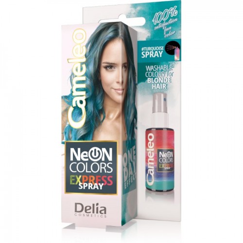 CAMELEO - NEON COLORS Tirkizna boja u spreju 55ml