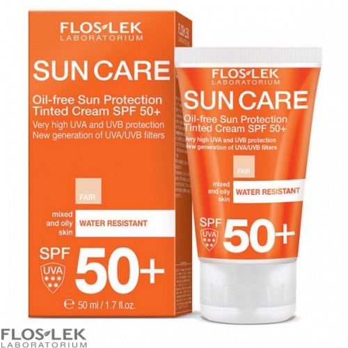 SUN CARE - Tonirana zaštitna krema bez ulja SPF 50+ 50ml