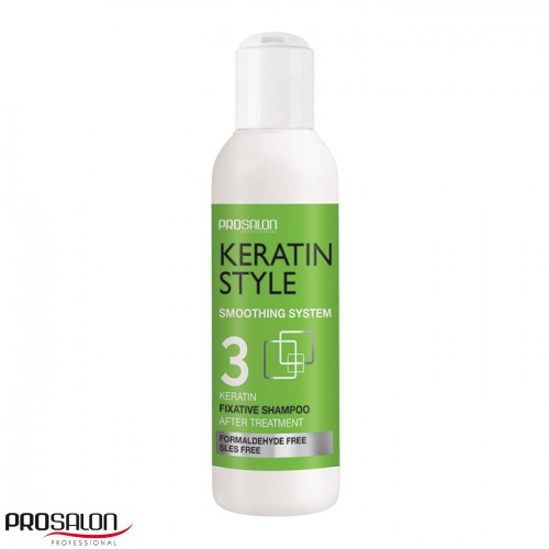 Šampon sa keratinom za fiksiranje kose KERATIN STYLE PROSALON | Šamponi sa keratinom | Njega kose | KozmoShop Online